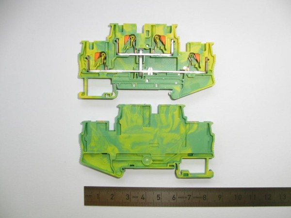 SCHUTZLEITER-DOPPELSTOCKKLEMME PTTB 4-PE