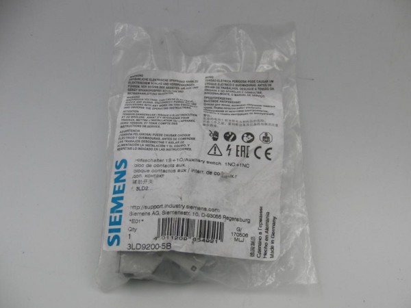 HILFSSCHALTER 3LD9200-5B