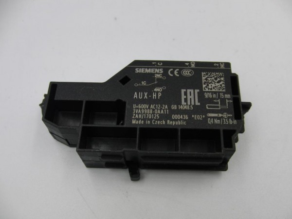 HILFSSCHALTER 3VA9988-0AA11